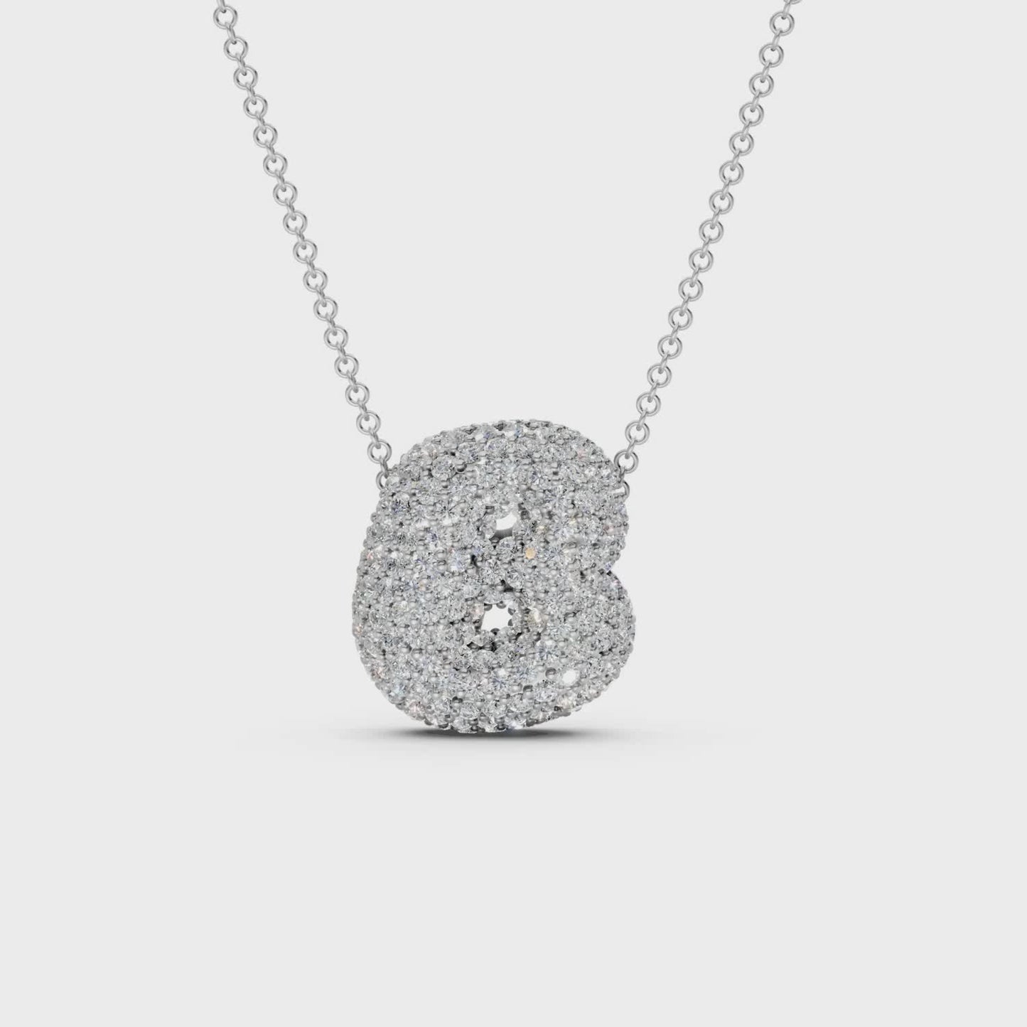 The Bubbletini Pavé Necklace