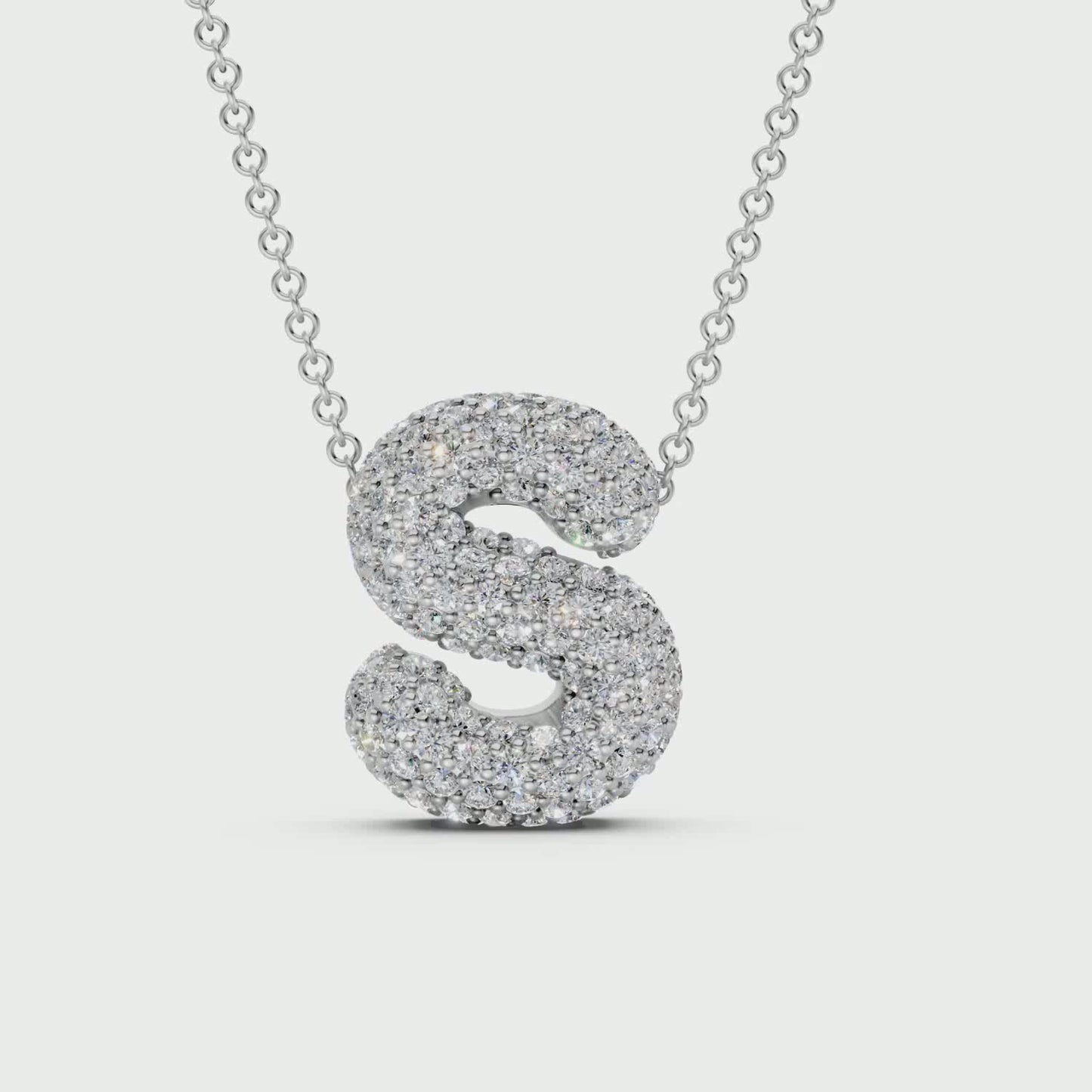 The Bubbletini Pavé Necklace