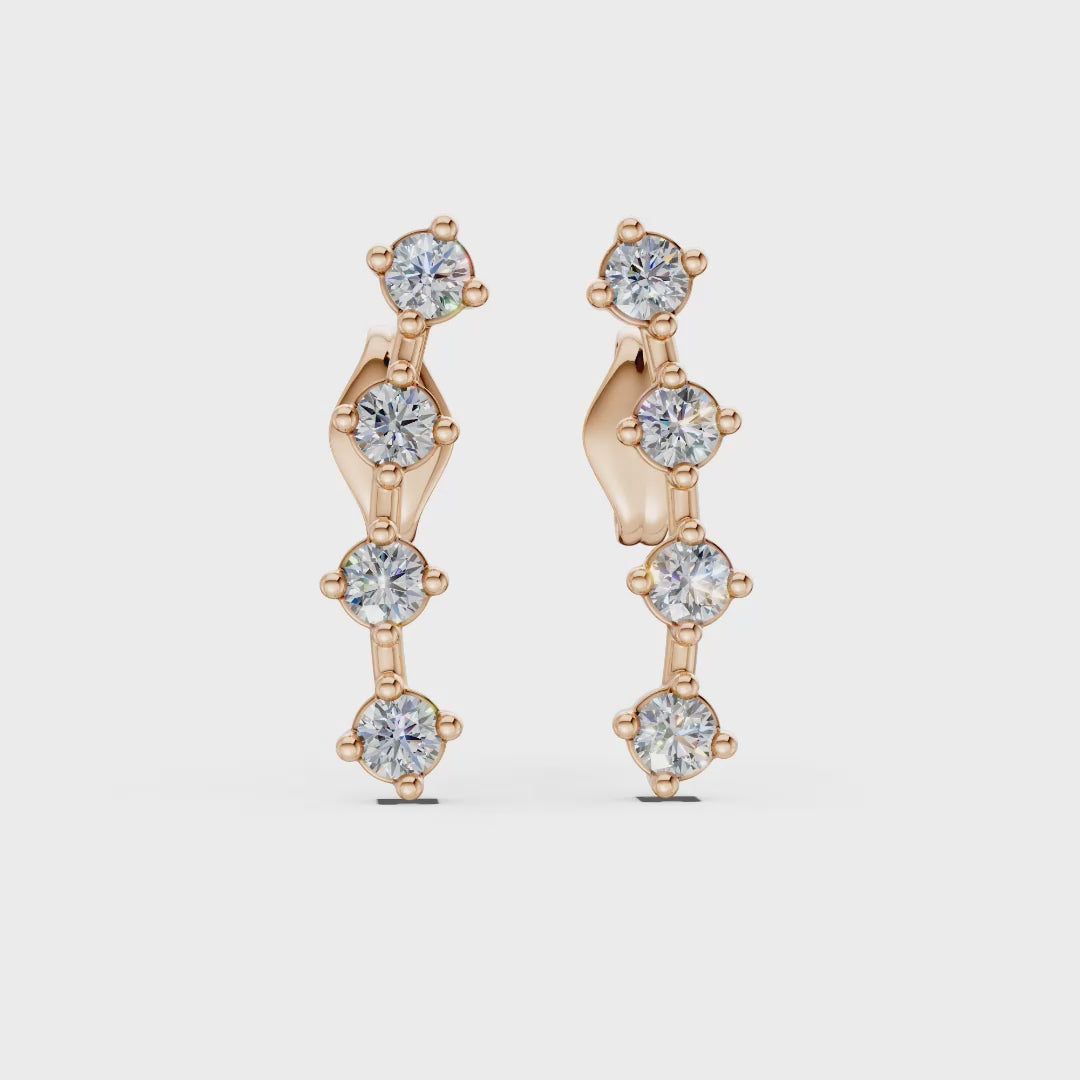 The Cascade Drop Earrings