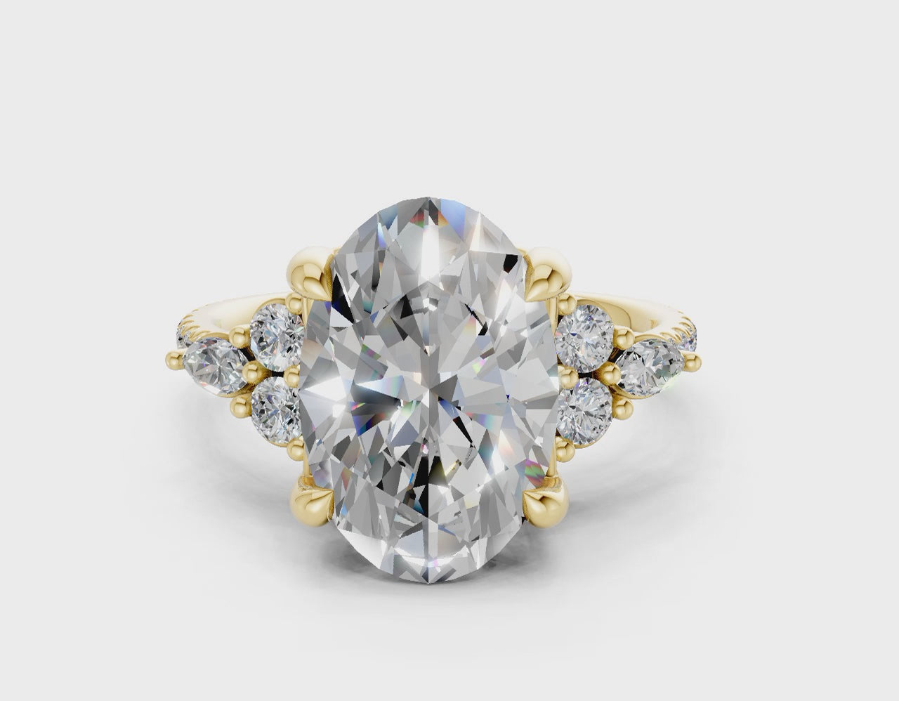 The Hudson Pavé Signature Engagement Ring