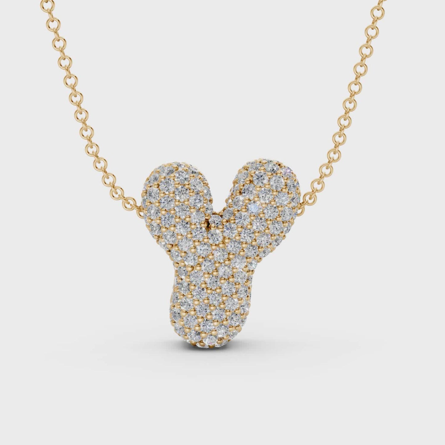 The Bubbletini Pavé Necklace