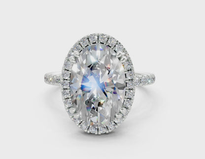 The Fifth Avenue Halo Engagement Ring