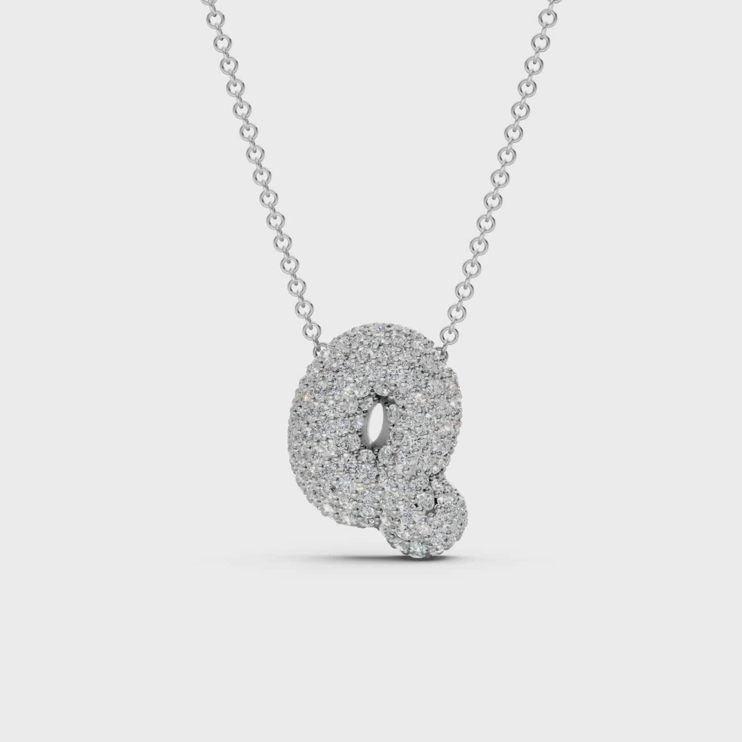 The Bubbletini Pavé Necklace