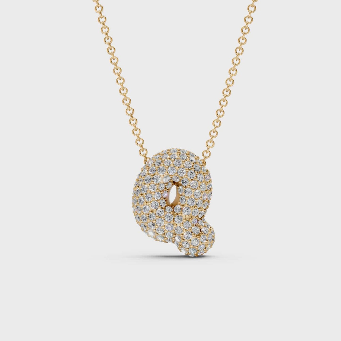 The Bubbletini Pavé Necklace