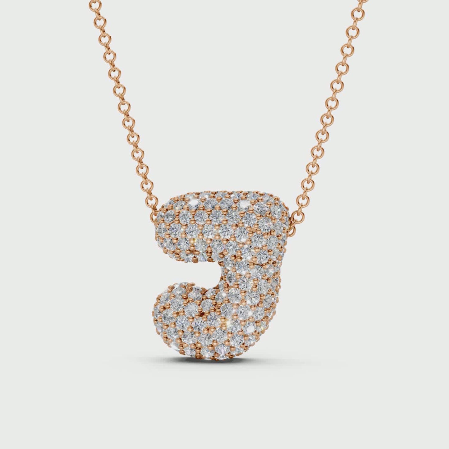 The Bubbletini Pavé Necklace