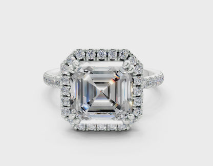 The Fifth Avenue Halo Engagement Ring