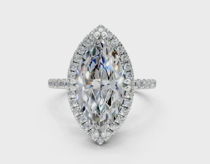 The Fifth Avenue Halo Engagement Ring