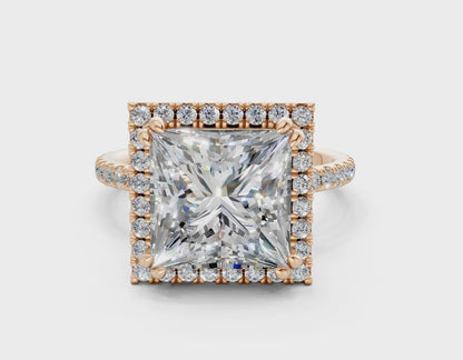 The Fifth Avenue Halo Engagement Ring