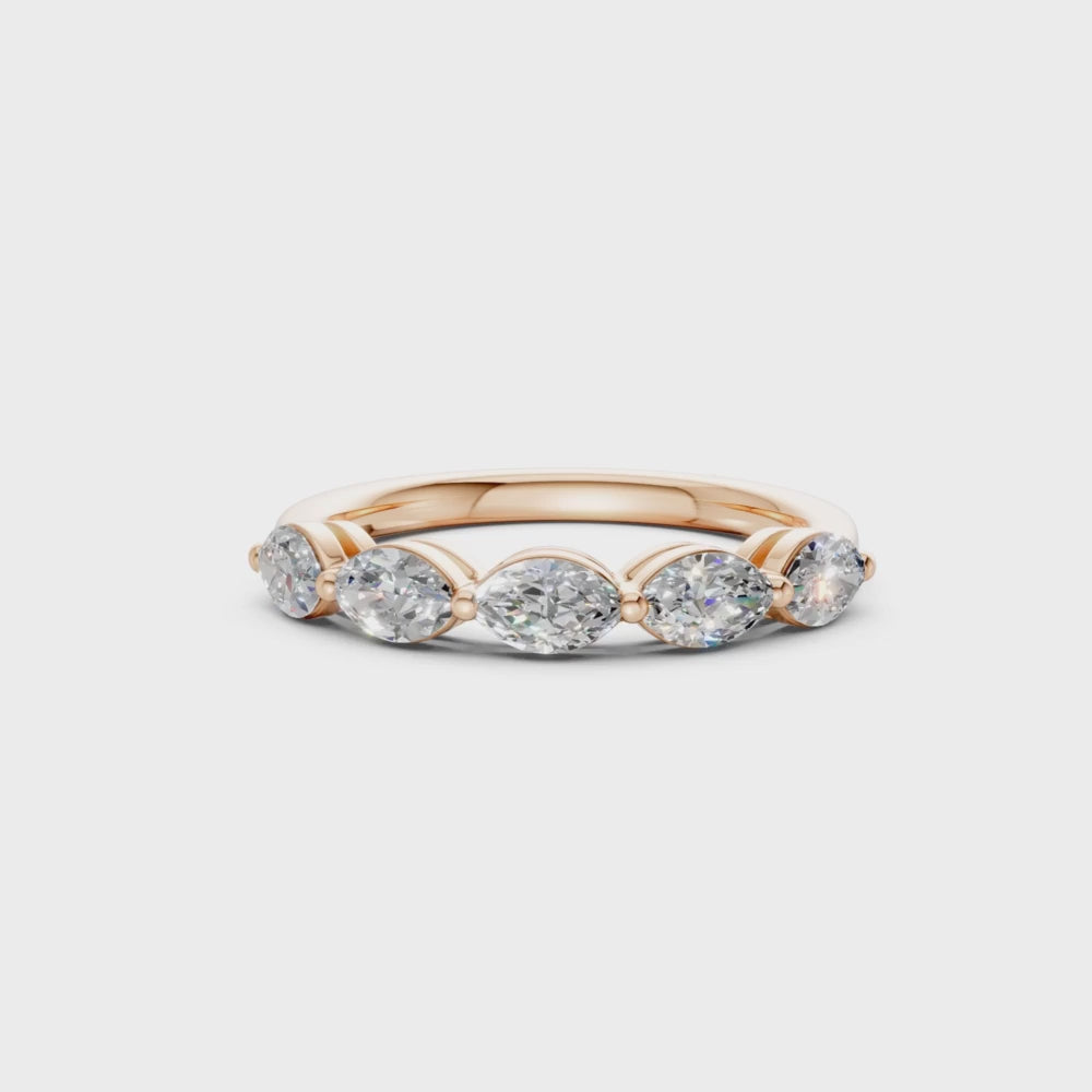 The Fifth Avenue Five — Marquise Cut Band (1.50ct TW)