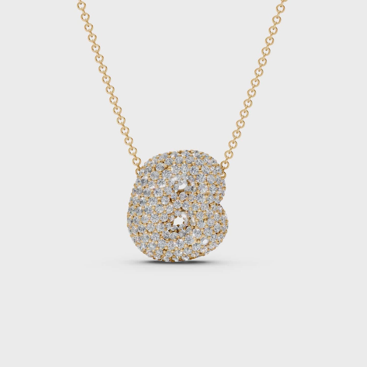 The Bubbletini Pavé Necklace
