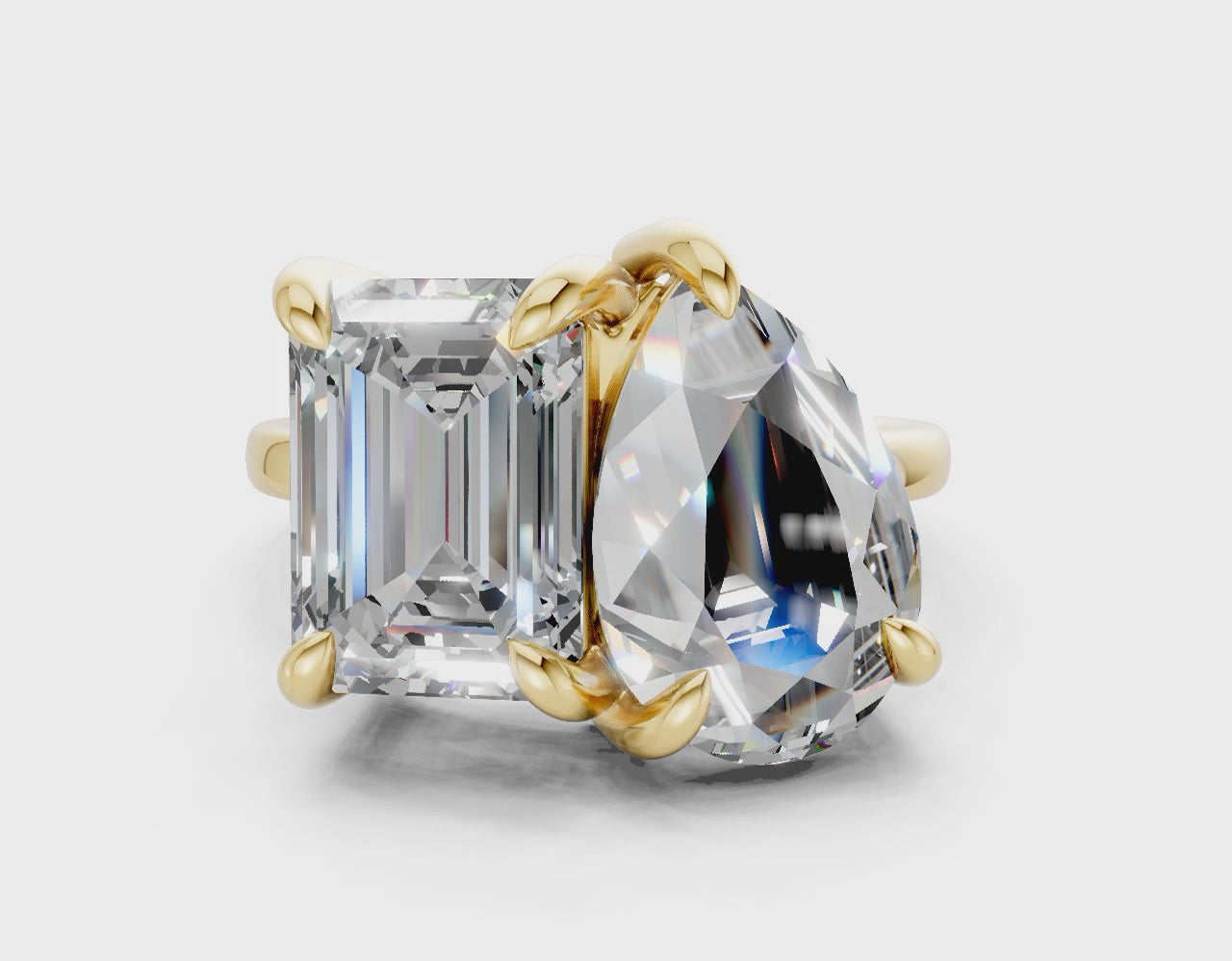 The Duet Signature Engagement Ring