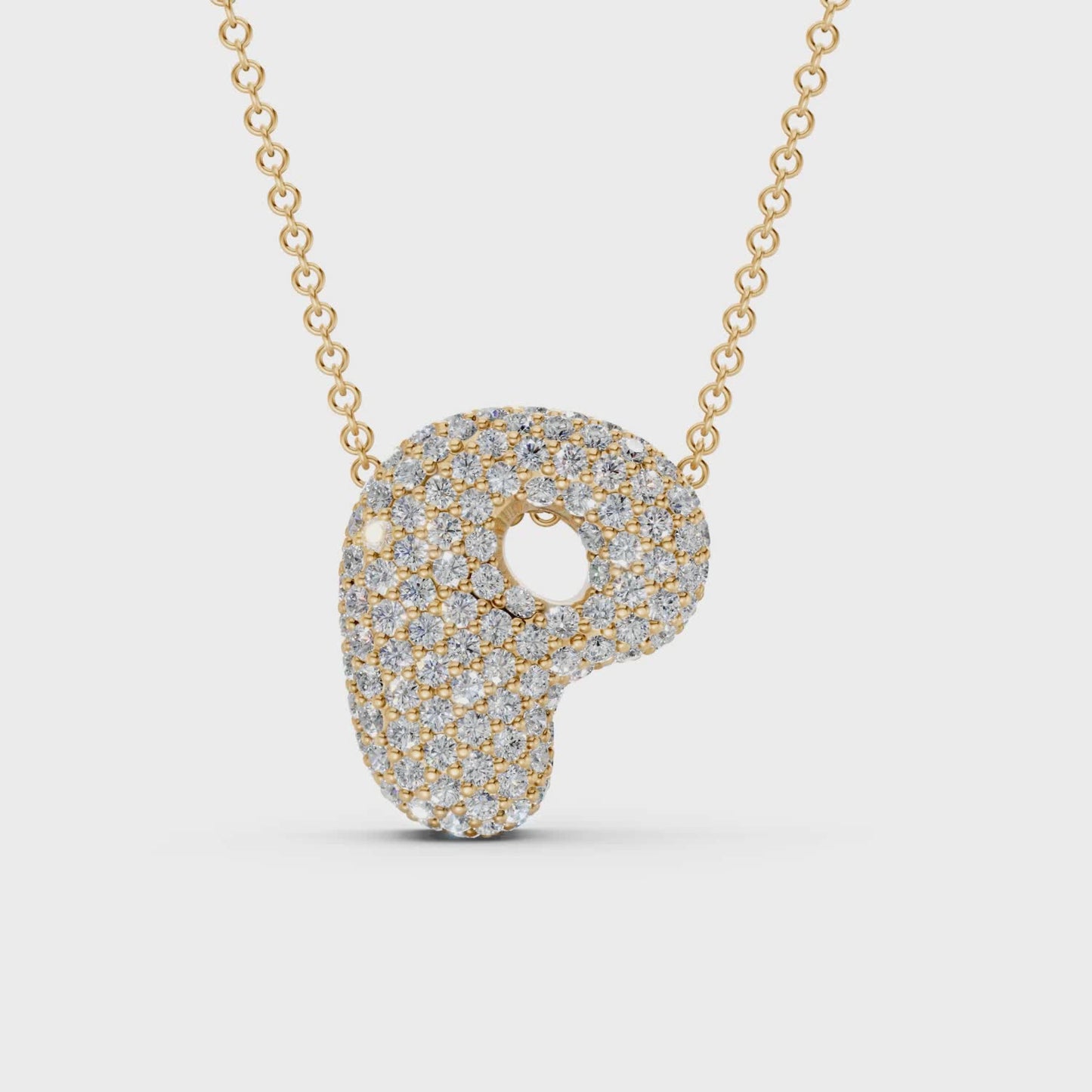 The Bubbletini Pavé Necklace