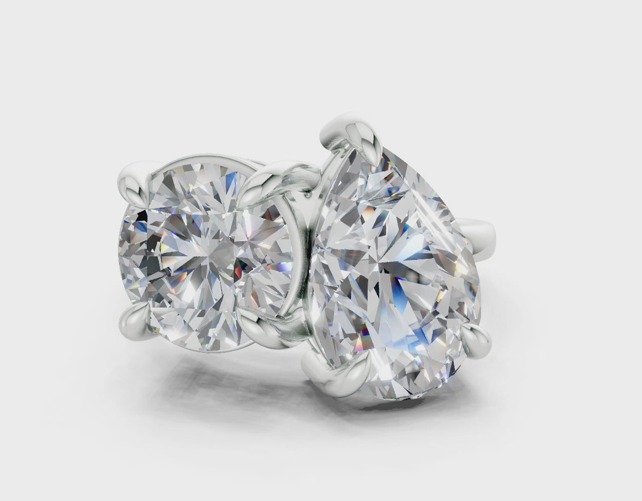 The Duet Signature Engagement Ring