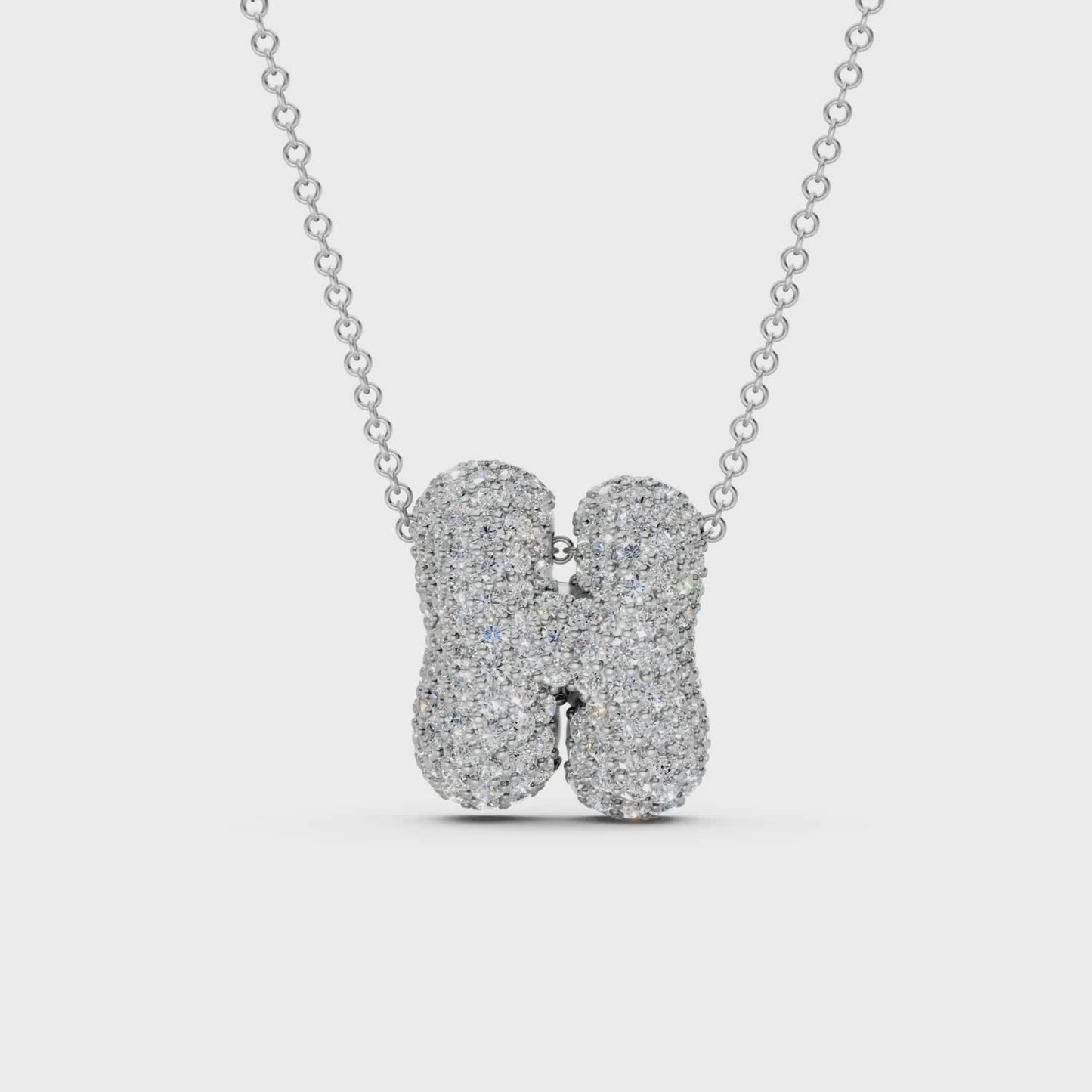 The Bubbletini Pavé Necklace
