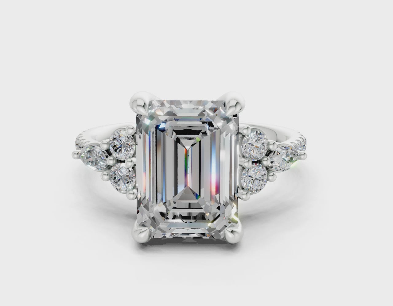 The Hudson Pavé Signature Engagement Ring