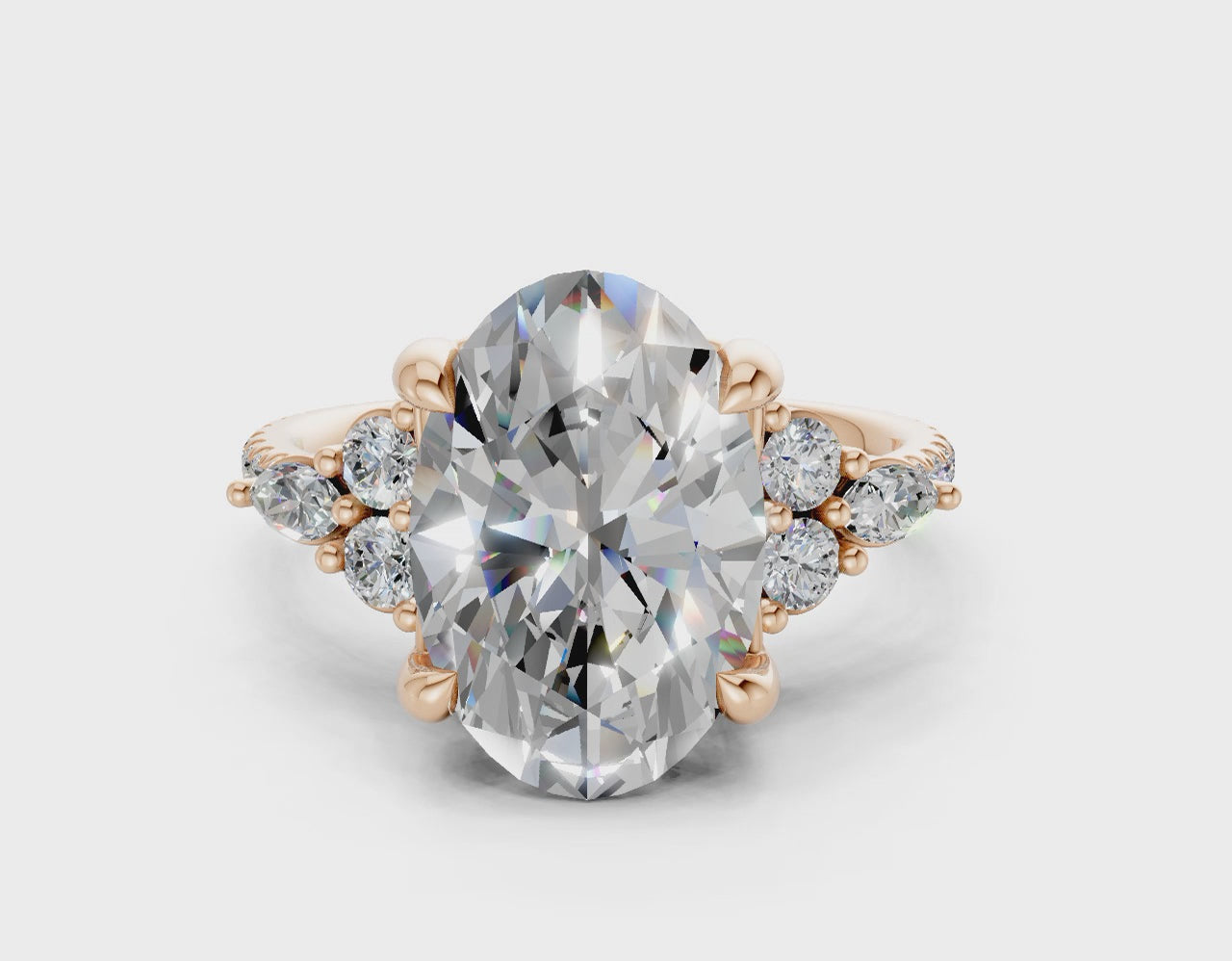 The Hudson Pavé Signature Engagement Ring