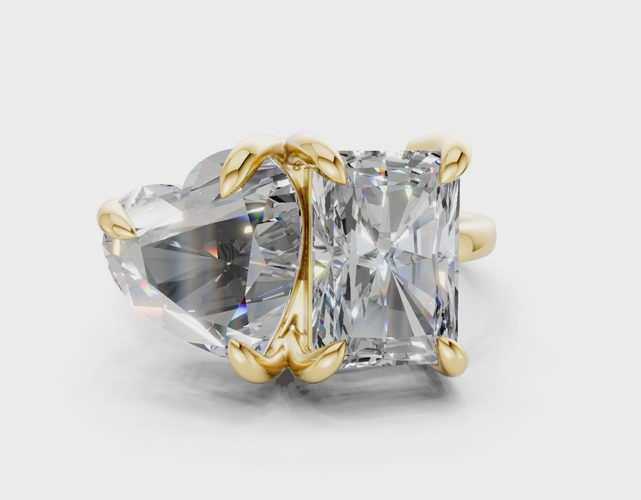 The Duet Signature Engagement Ring