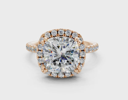 The Fifth Avenue Halo Engagement Ring
