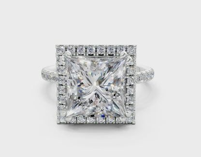 The Fifth Avenue Halo Engagement Ring