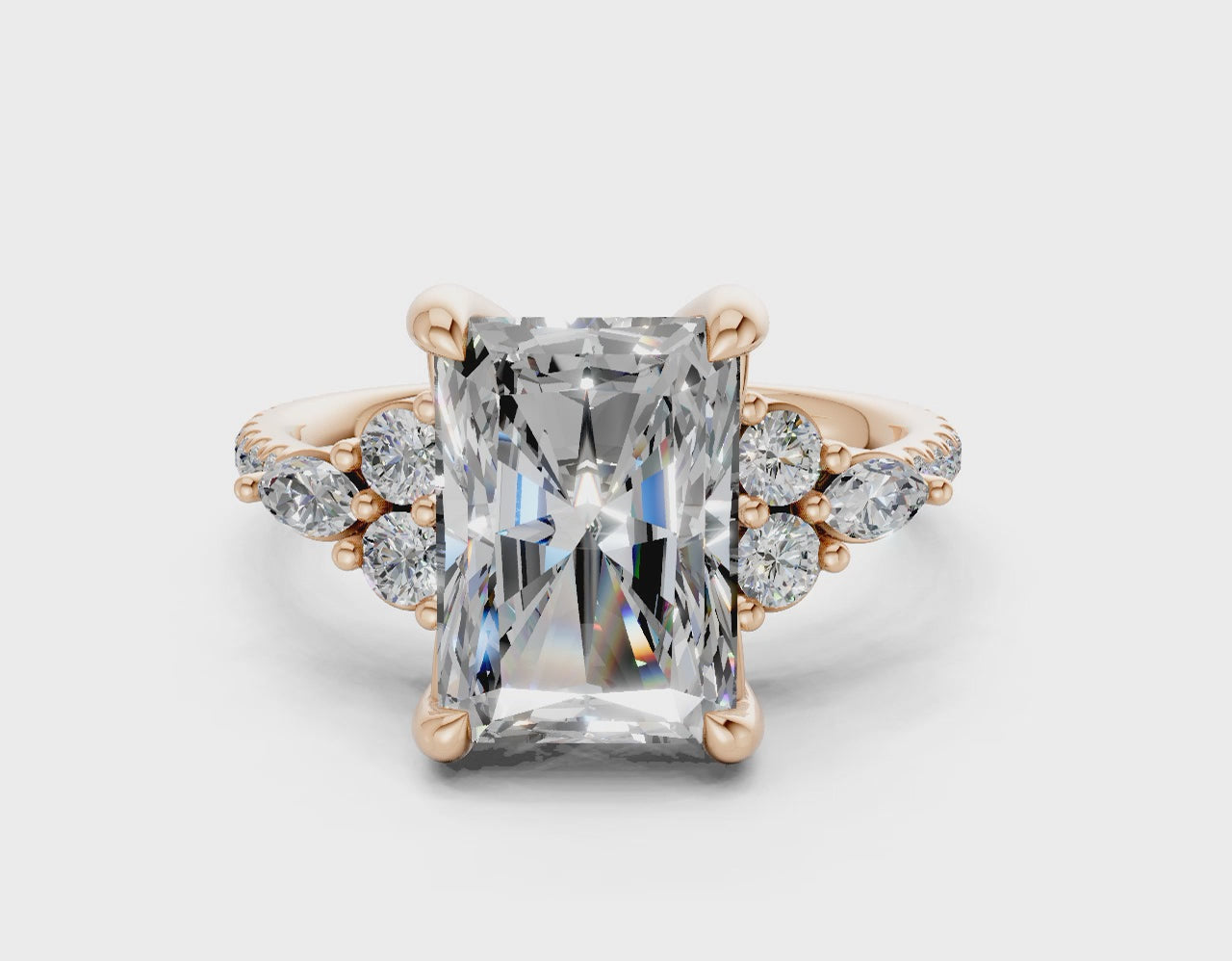 The Hudson Pavé Signature Engagement Ring