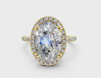 The Fifth Avenue Halo Engagement Ring