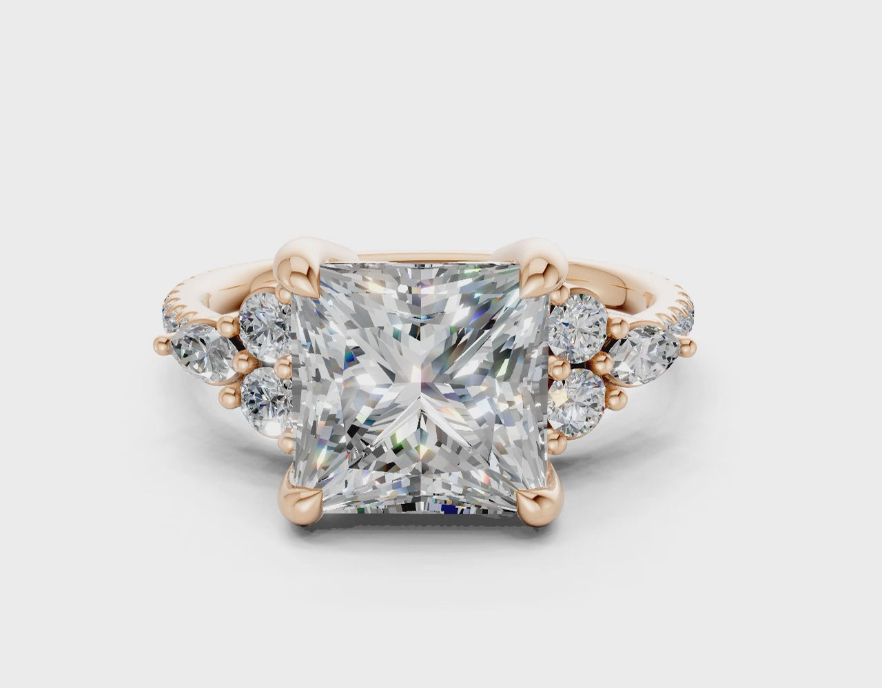 The Hudson Pavé Signature Engagement Ring