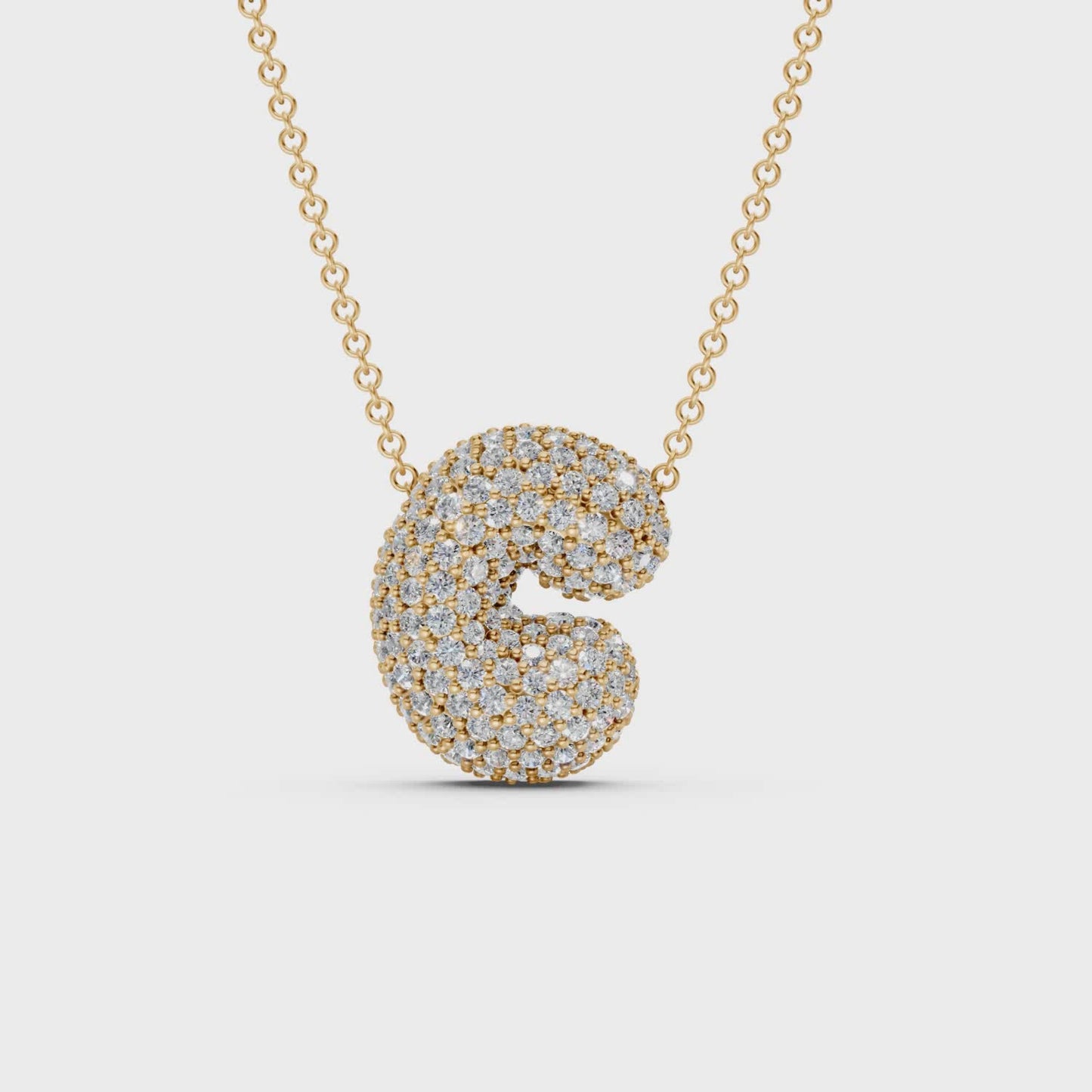 The Bubbletini Pavé Necklace