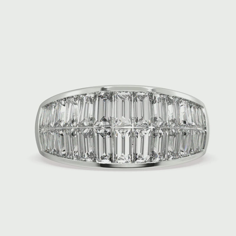 Audrey Baguette Diamond Ring