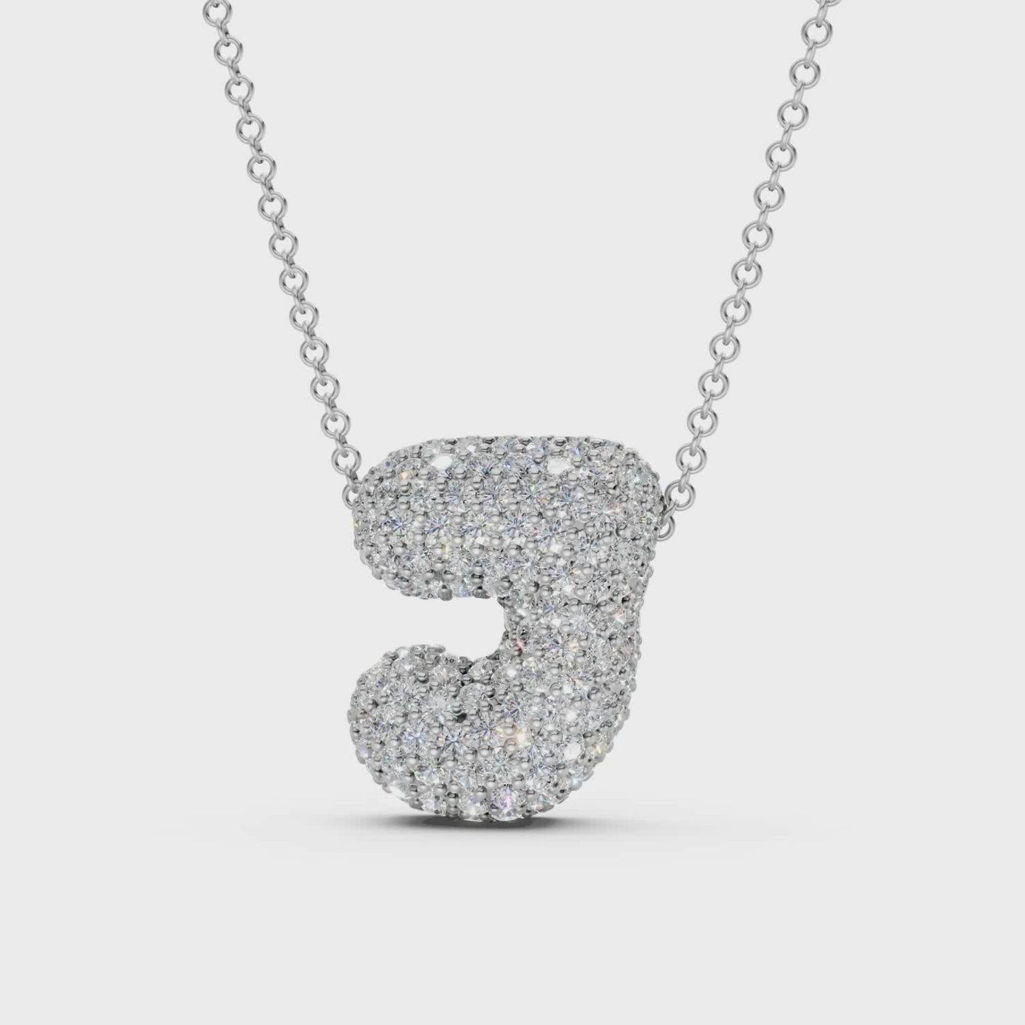 The Bubbletini Pavé Necklace