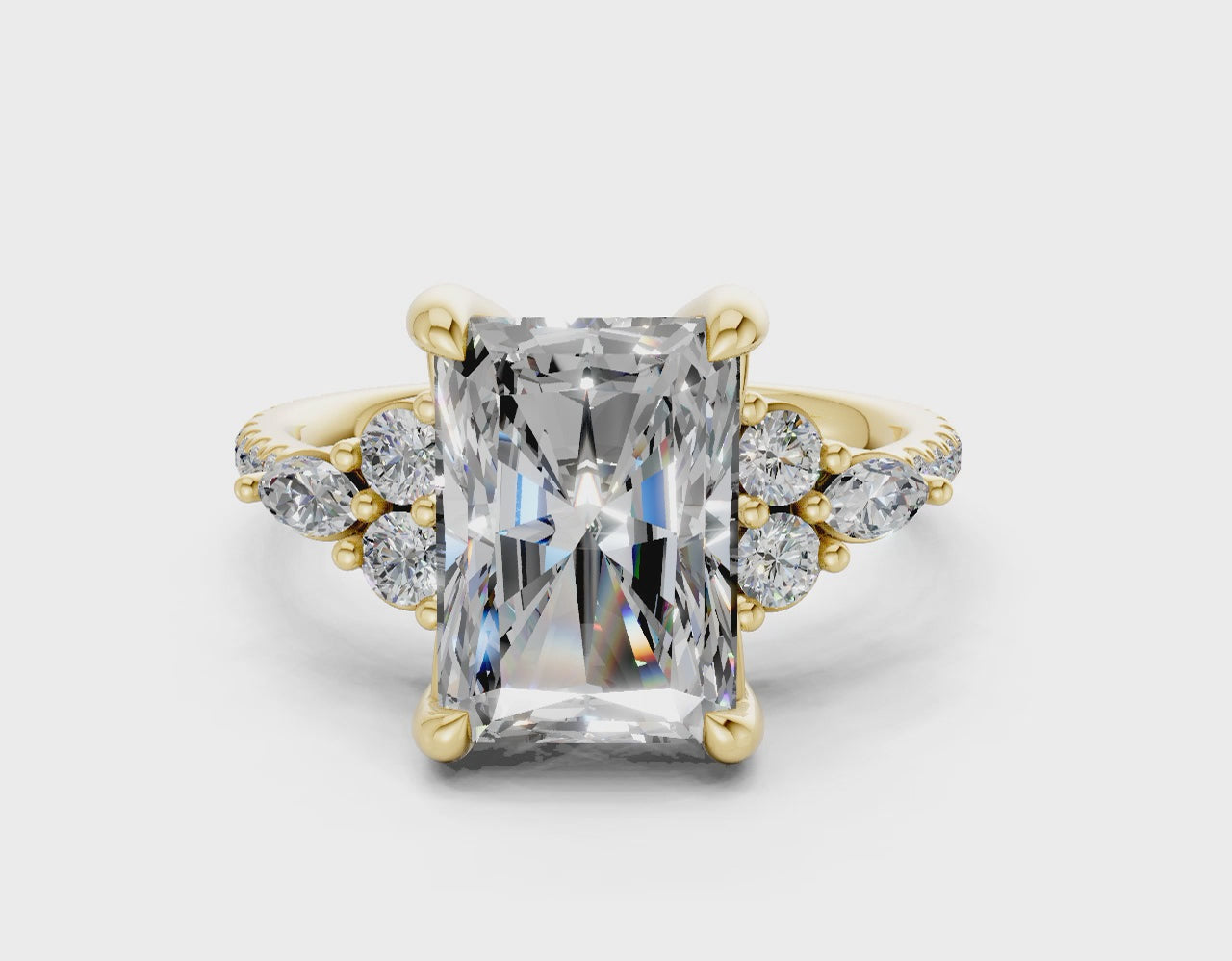 The Hudson Pavé Signature Engagement Ring