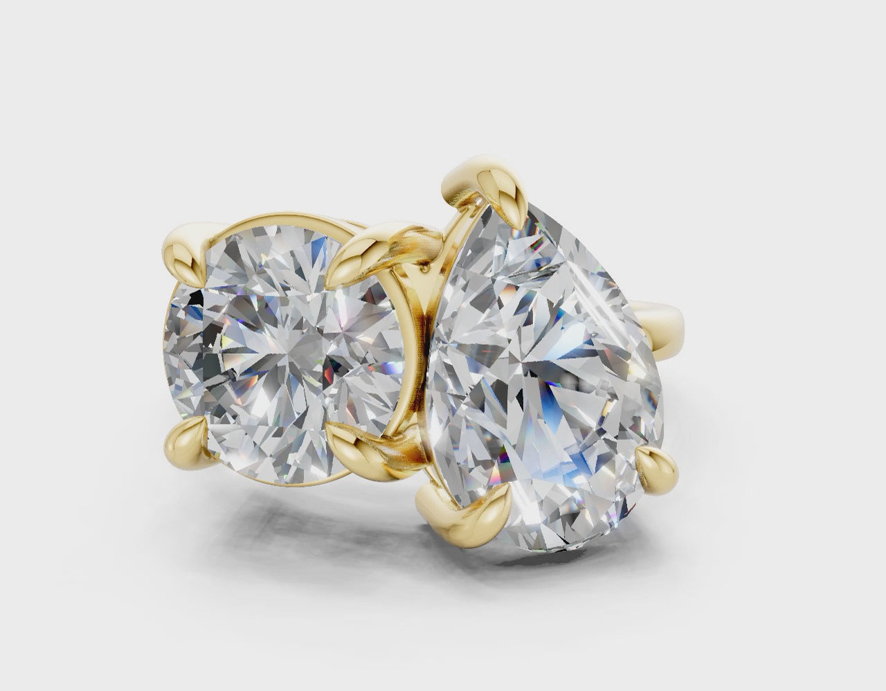 The Duet Signature Engagement Ring