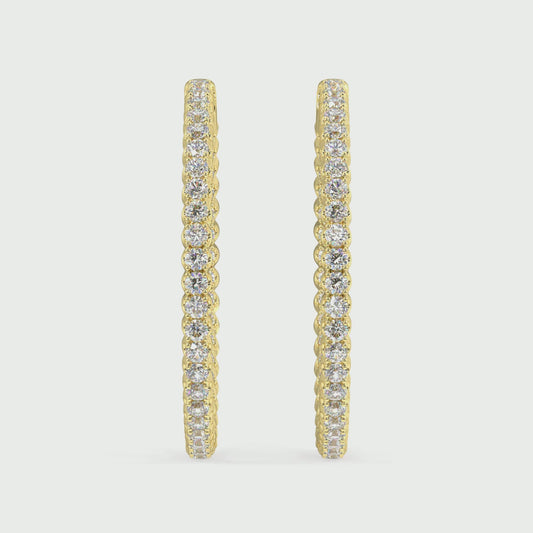 Mykonos Eternity Hoops