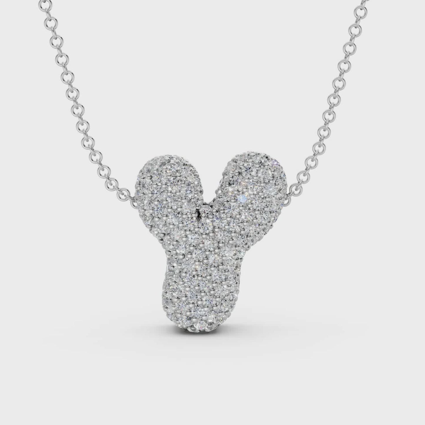 The Bubbletini Pavé Necklace
