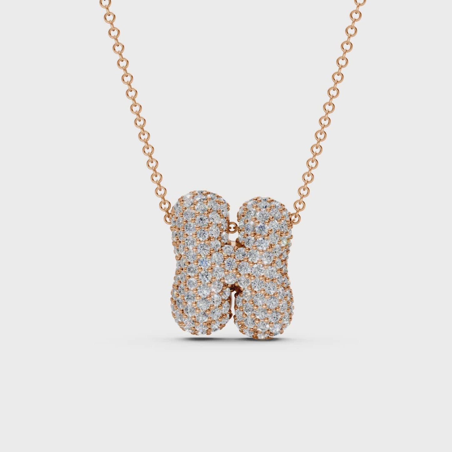 The Bubbletini Pavé Necklace