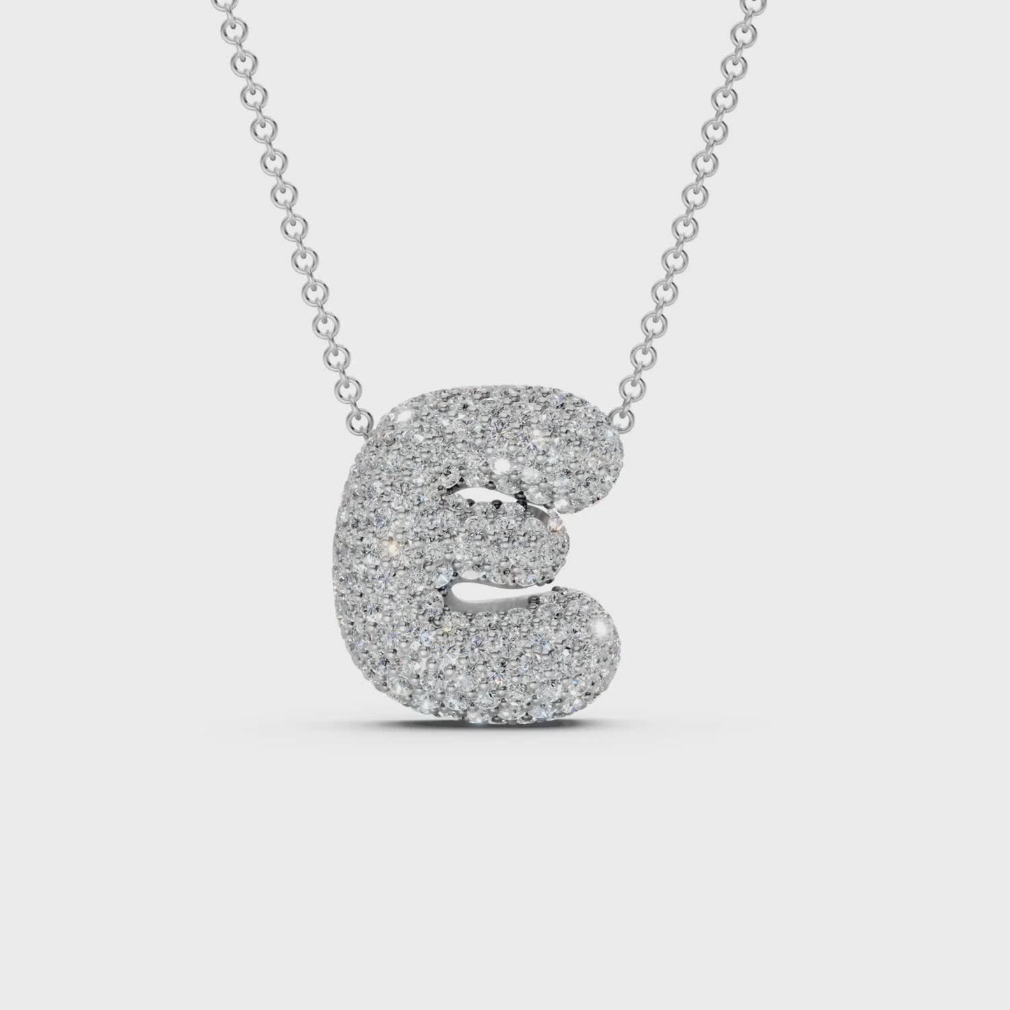 The Bubbletini Pavé Necklace