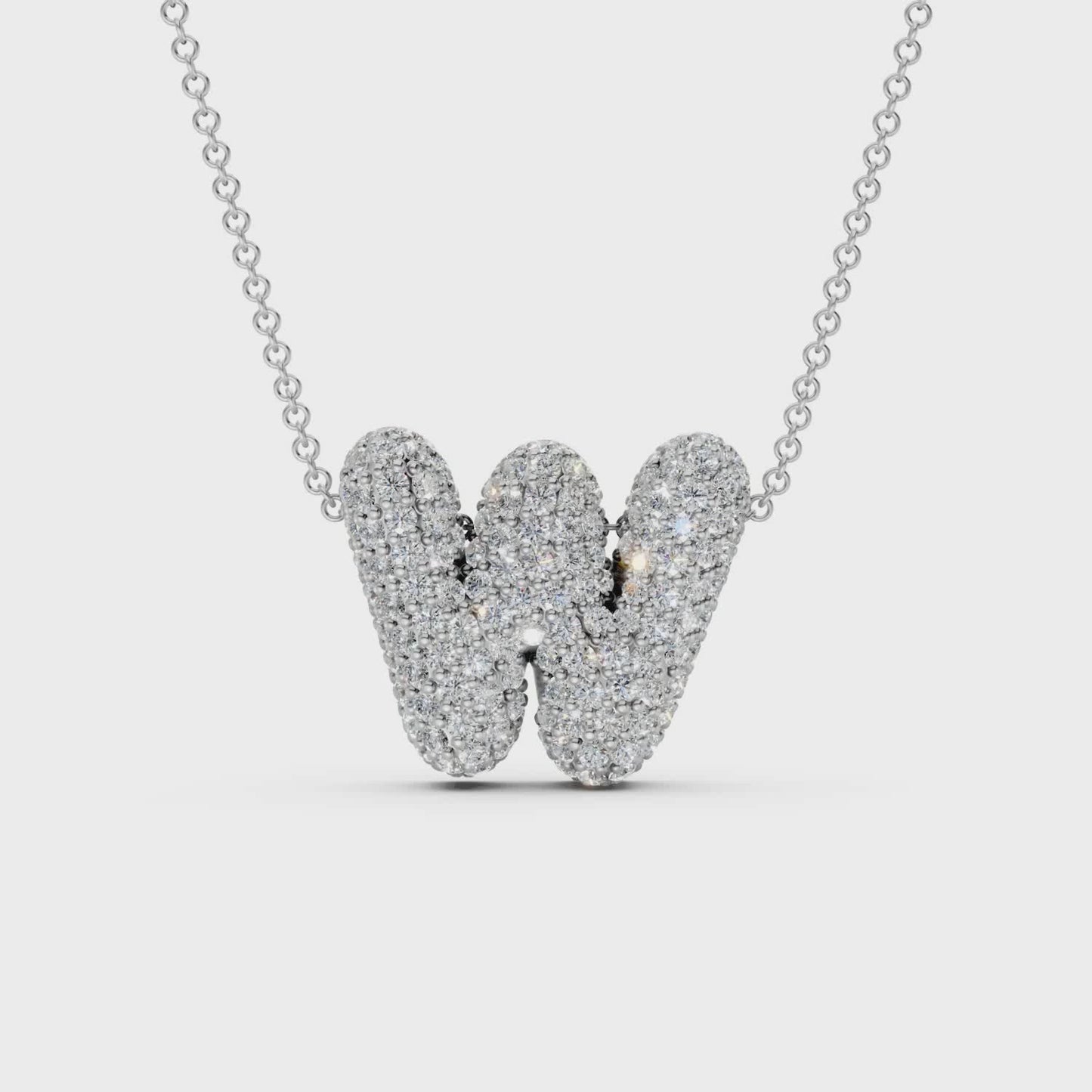 The Bubbletini Pavé Necklace