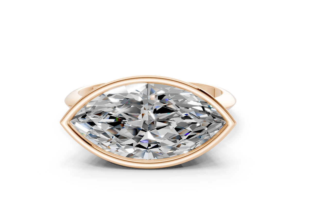 Soho Diamond Solitaire Marquise Cut 2mm Engagement Ring