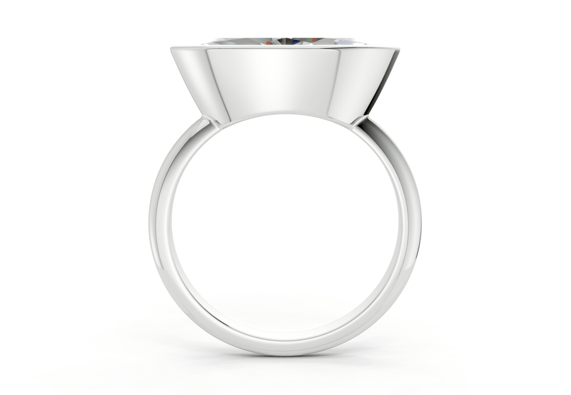 Soho Diamond Solitaire Marquise Cut 2mm Engagement Ring - Ring Premier