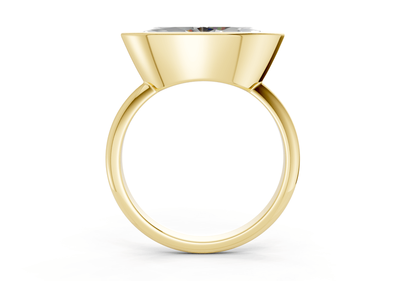 Soho Diamond Solitaire Marquise Cut 2mm Engagement Ring - Ring Premier
