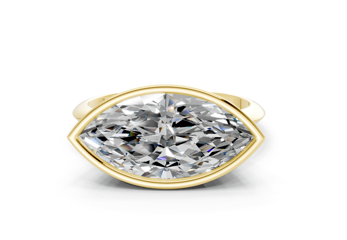 Soho Diamond Solitaire Marquise Cut 2mm Engagement Ring