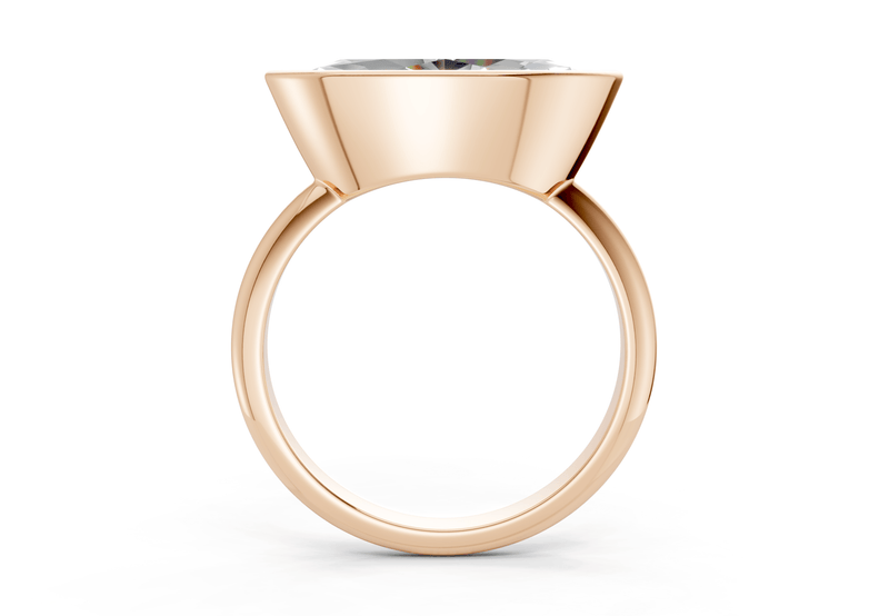 Soho Diamond Solitaire Marquise Cut 2mm Engagement Ring - Ring Premier