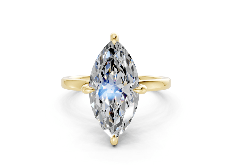Solstice Diamond Solitaire Marquise Cut 2.3mm Engagement Ring