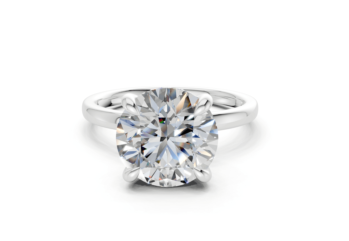 Solstice Diamond Solitaire Round Cut 1.8mm Engagement Ring