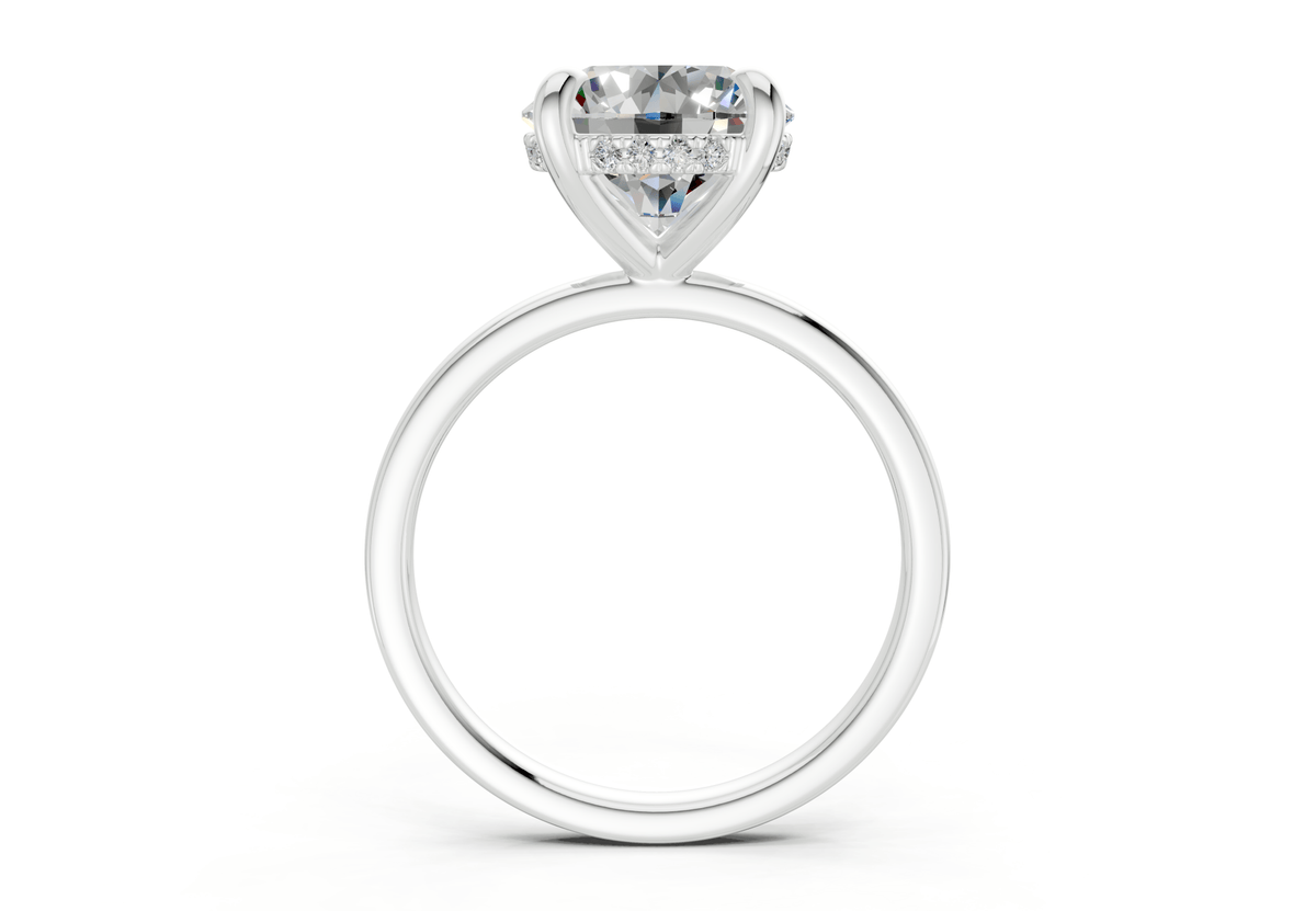 Solstice Diamond Solitaire Round Cut 2.3mm Engagement Ring