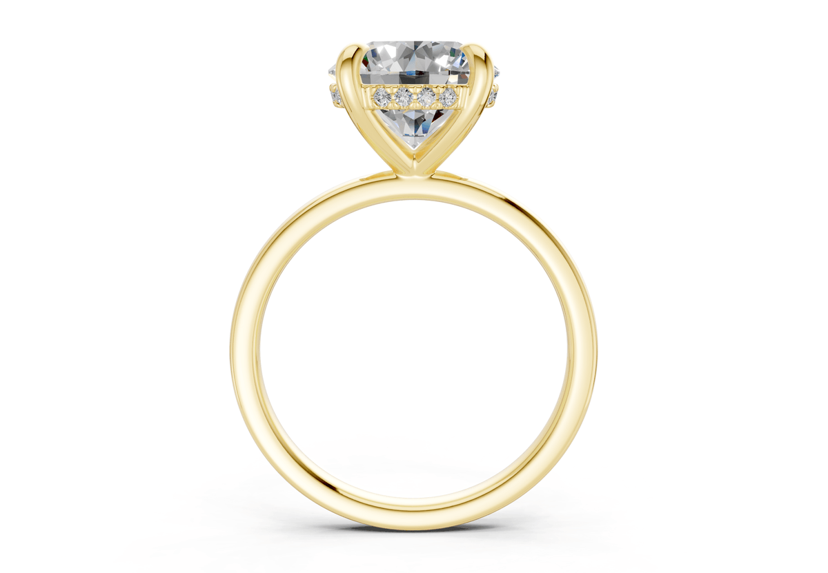 Solstice Diamond Solitaire Round Cut 2.3mm Engagement Ring