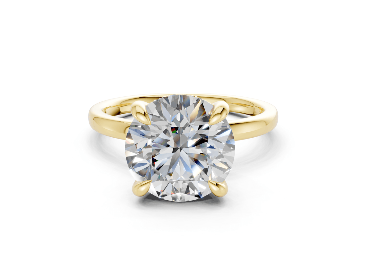 Solstice Diamond Solitaire Round Cut 2.3mm Engagement Ring