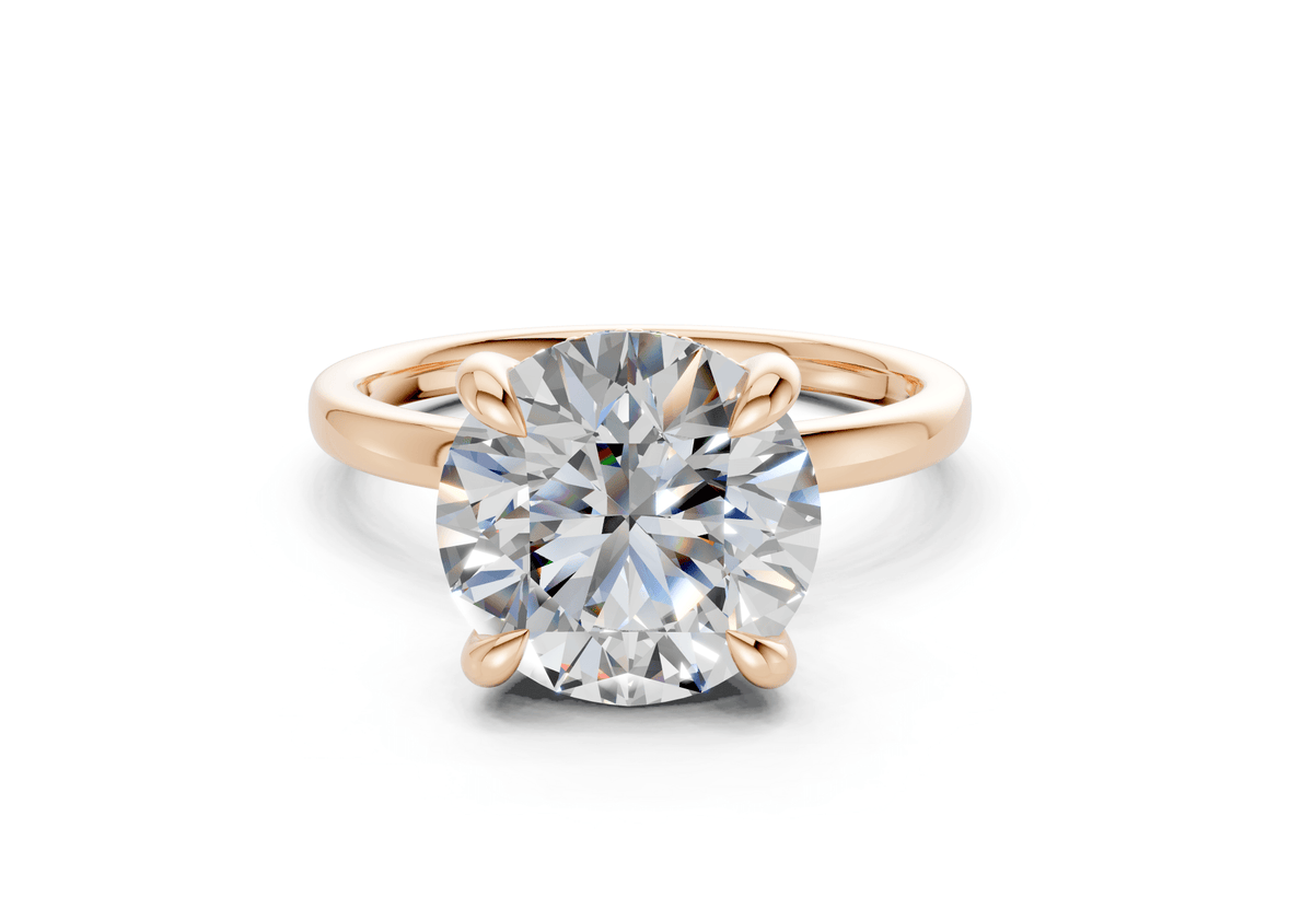 Solstice Diamond Solitaire Round Cut 2mm Engagement Ring
