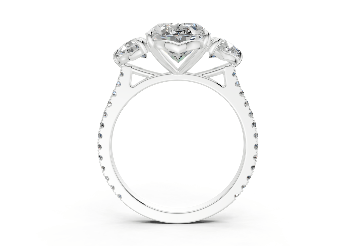 The Broome Pavé Engagement Ring