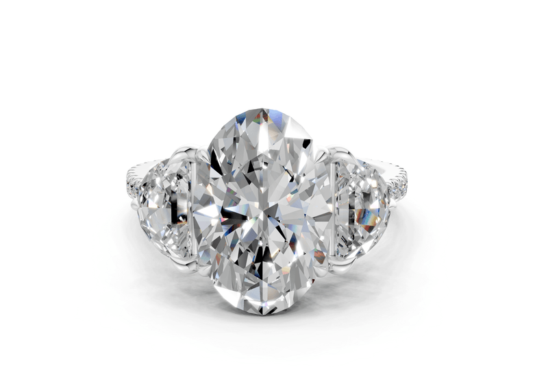 The Broome Pavé Engagement Ring - Ring Premier