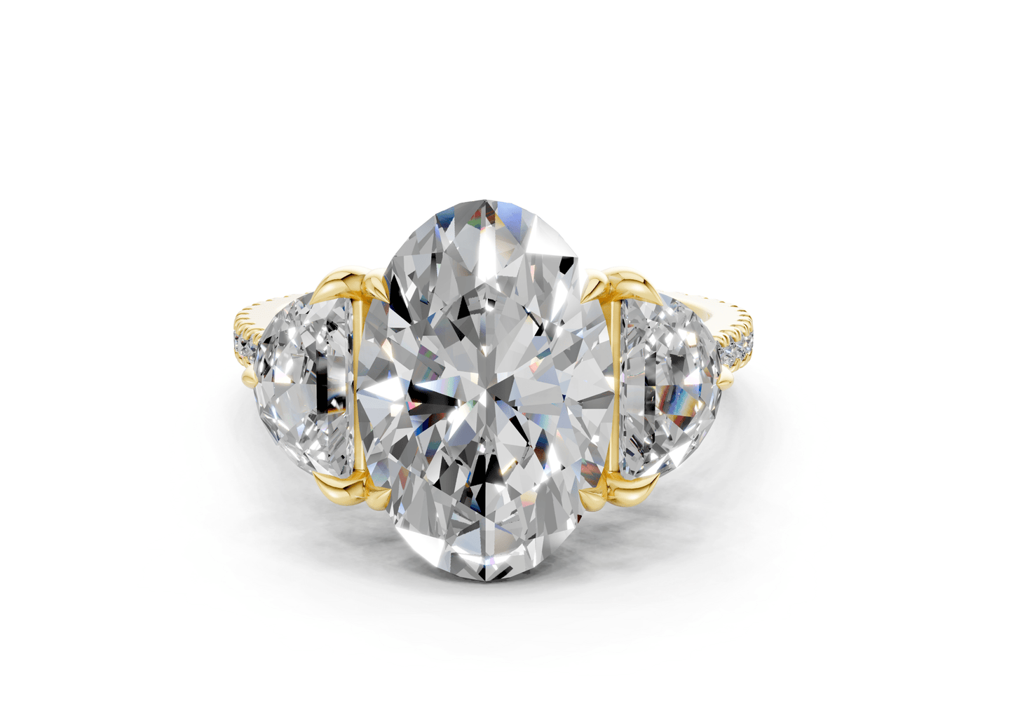 The Broome Pavé Engagement Ring - Ring Premier